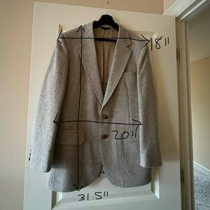 Wickfield Sportswear Men’s Wool Blazer